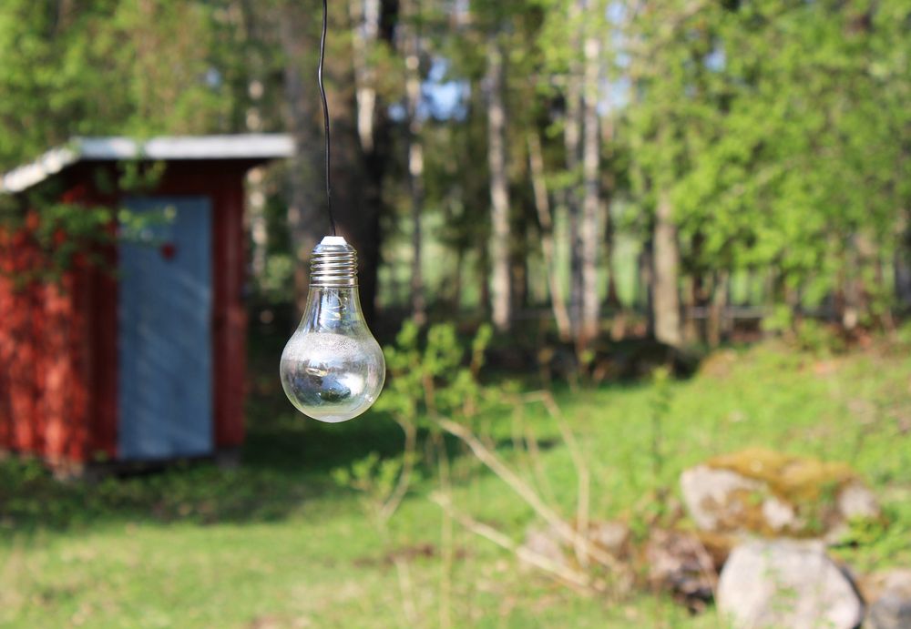 Utedass, ledljus