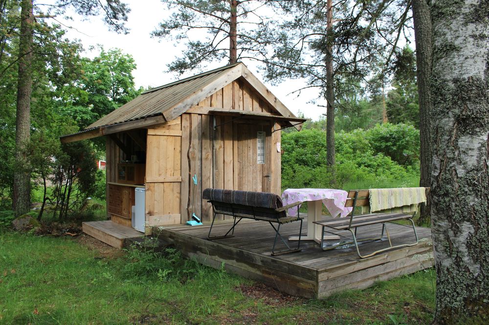 Lillstugan, veranda